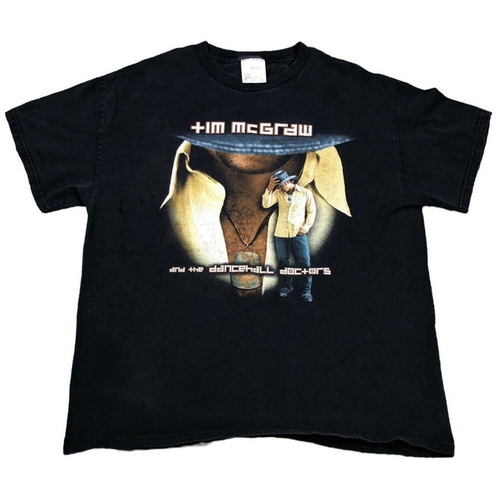 2002 Tim McGraw and the Dancehall Doctors Tour Shirt Adult Size Medium